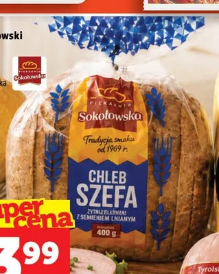 Chleb Szefa Piekarnia Sokołowska promocja w TOPAZ