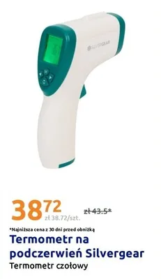 Termometr na podczerwień silvergear promocja w Action