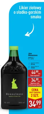 Likier Mümmelmann promocja w Aldi
