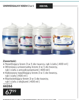 Zestaw uniwersalnych kremów 3 w 1 Avon Care promocja w AVON