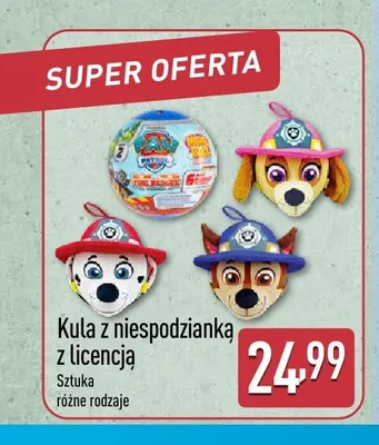 Kula z niespodzianką z licencją promocja w Aldi
