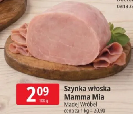 Szynka włoska promocja w Leclerc