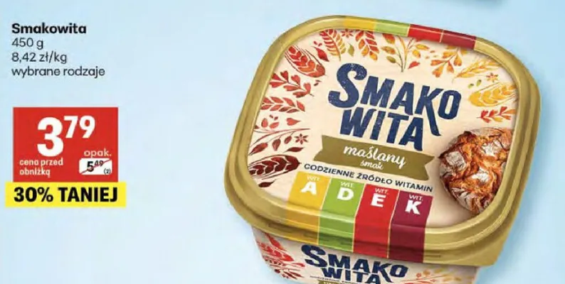 Smakowita maślany wybrane rodzaje promocja w Delikatesy Centrum