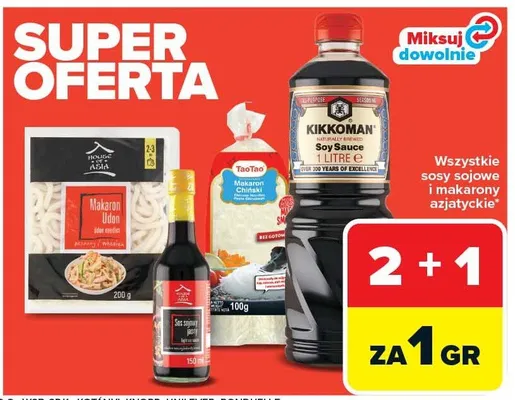 Sos sojowy promocja w Carrefour Market