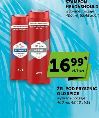 Żel pod prysznic Old Spice Whitewater promocja w Euro Sklep