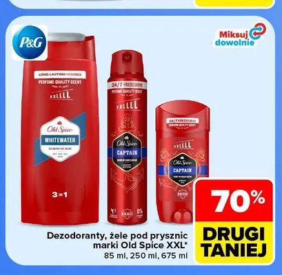 Dezodorant w sprayu Old Spice Captain XXL promocja w Carrefour