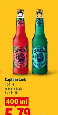 Piwo Captain Jack Watermelon Margarita promocja w Lidl