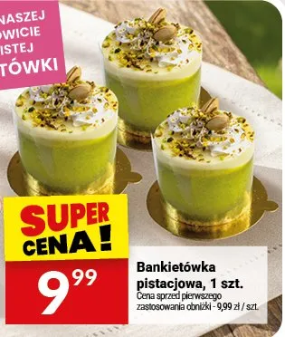 Bankietówka pistacjowa promocja w Twój Market