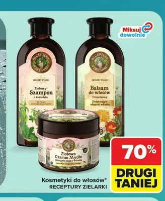 Balsam do włosów Receptury Zielarki promocja w Carrefour Market