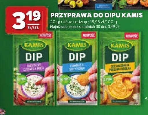 Przyprawa do dipu Kamis promocja w Stokrotka