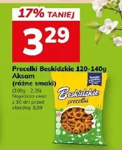 Precelki Beskidzkie 120-140g Aksam (różne smaki) promocja w Hitpol