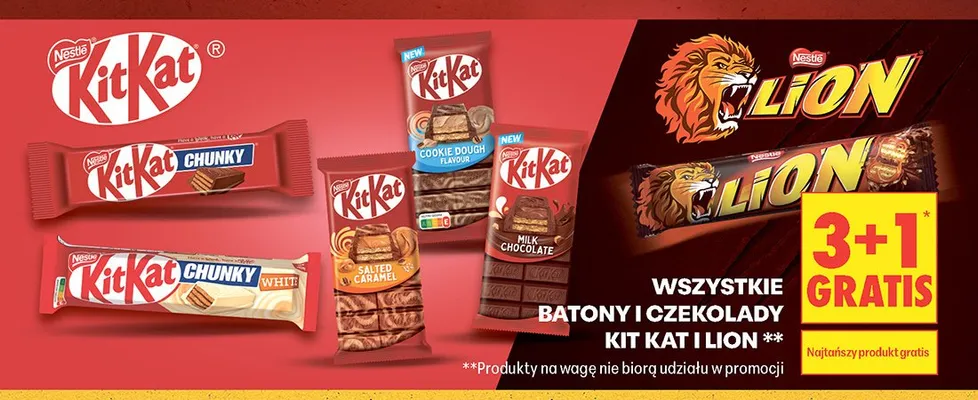 Baton Kit Kat Salted Caramel promocja w Biedronka