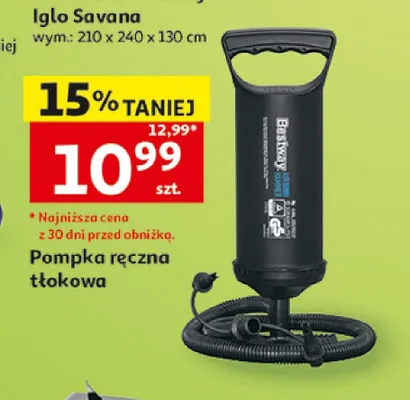 Pompka ręczna tłokowa Bestway promocja w Auchan