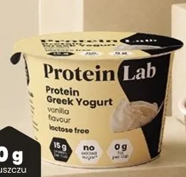 Jogurt grecki proteinowy Protein Lab waniliowy bez laktozy promocja w Netto