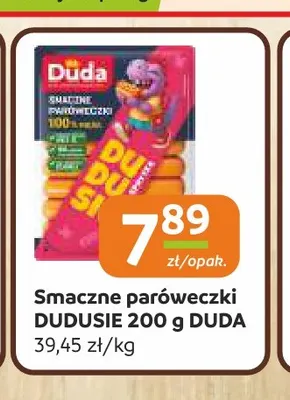 Smaczne paróweczki Dudusie Duda promocja w Społem Częstochowa