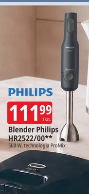 Blender Philips HR2522/00 500W technologia ProMix promocja w Leclerc
