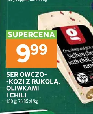 Ser owczo-kozi z rukolą, oliwkami i chili promocja w Stokrotka