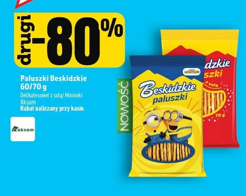 Paluszki Beskidzkie Minionki promocja w TOPAZ
