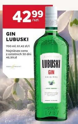 Gin promocja w Stokrotka