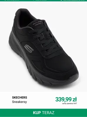 Sneakersy Skechers promocja w Deichmann