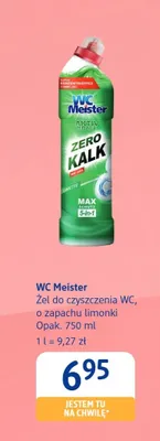 Żel do czyszczenia WC o zapachu limonki WC Meister promocja w Drogerie DM