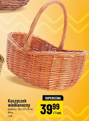 Koszyczek wielkanocny promocja w POLOmarket