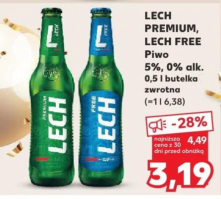 Piwo Lech Premium promocja w Kaufland