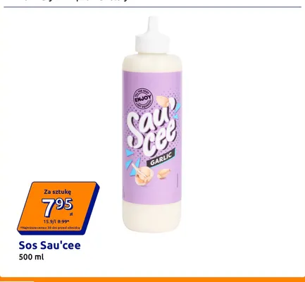 Sos Sau'cee Garlic promocja w Action