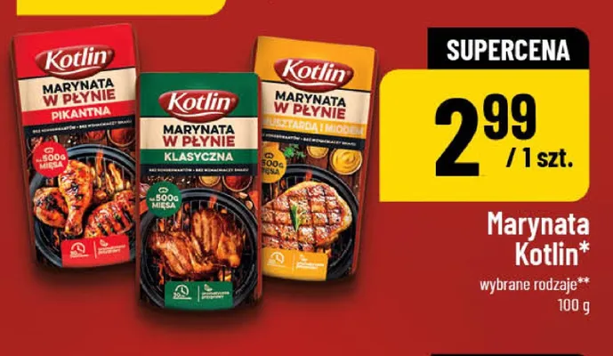 Marynata w płynie Kotlin klasyczna promocja w POLOmarket