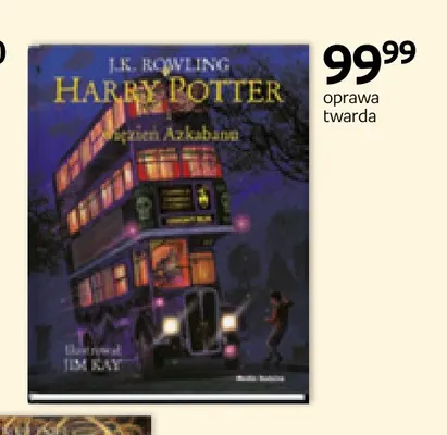 Książka Harry Potter i Więzień Azkabanu J.K. Rowling promocja w Empik