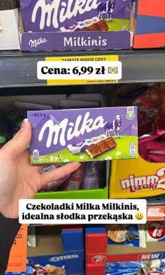 Czekoladki Milka Milkinis promocja w Biedronka