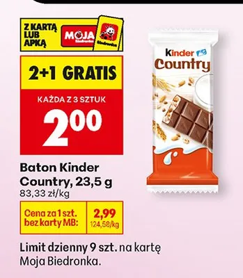 Baton promocja w Biedronka