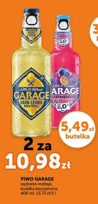 Piwo Garage Hard Lemon Seth & Riley's promocja w ABC
