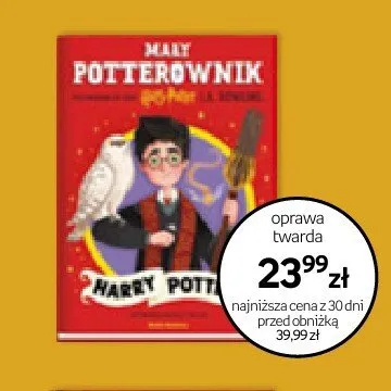 Książka Mały Potterownik oprawa twarda promocja w Empik