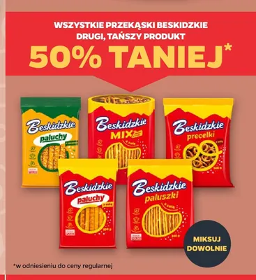 Przekąski Beskidzkie promocja w Netto