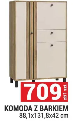 Komoda z barkiem promocja w Merkury Market