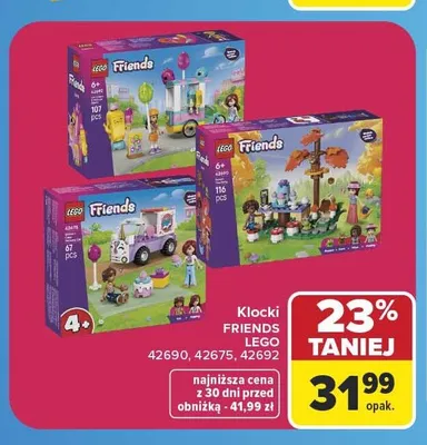 Klocki LEGO Friends 42675 promocja w Carrefour