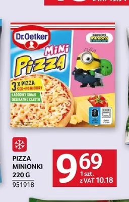 Pizza Minionki Dr. Oetker promocja w Selgros