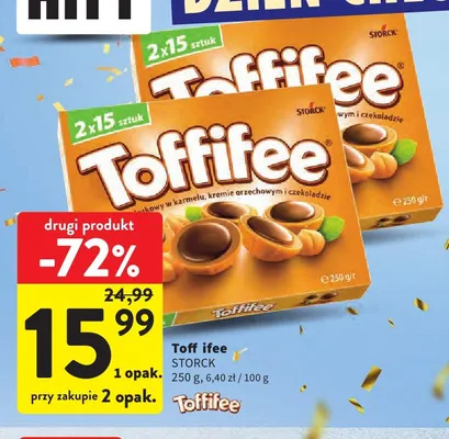 Czekoladki Toffifee promocja w Intermarche