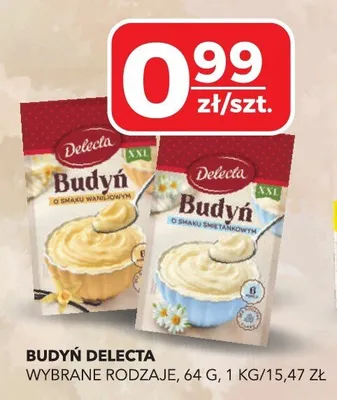 Budyń Delecta promocja w Top Market