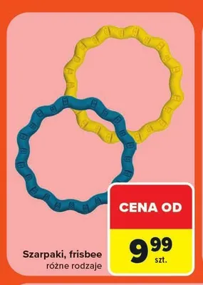 Szarpaki i frisbee dla psa promocja w Carrefour Market