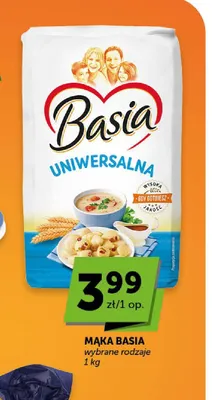 Mąka Basia uniwersalna promocja w Groszek