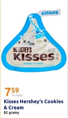 Kisses Cookies & Cream promocja w Action