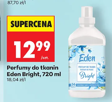 Perfumy do tkanin Eden Bright promocja w Biedronka