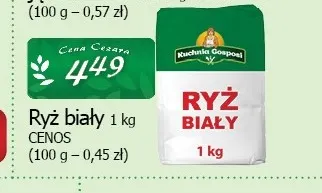 Ryż biały Cenos promocja w CEZAR Delikatesy