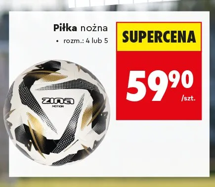Piłka nożna Zina promocja w Biedronka