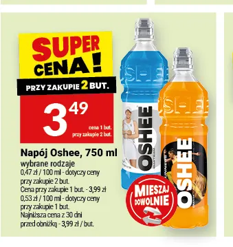 Napój Oshee promocja w Twój Market