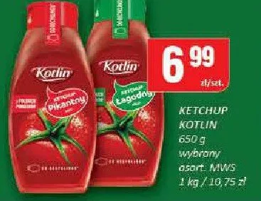 Ketchup Kotlin pikantny promocja w Chorten