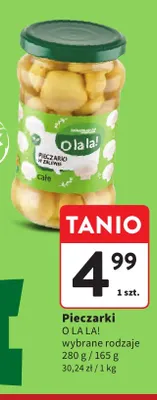 Pieczarki w zalewie całe O La La! promocja w Intermarche