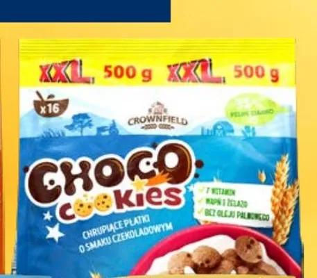Płatki Choco Cookies XXL promocja w Lidl